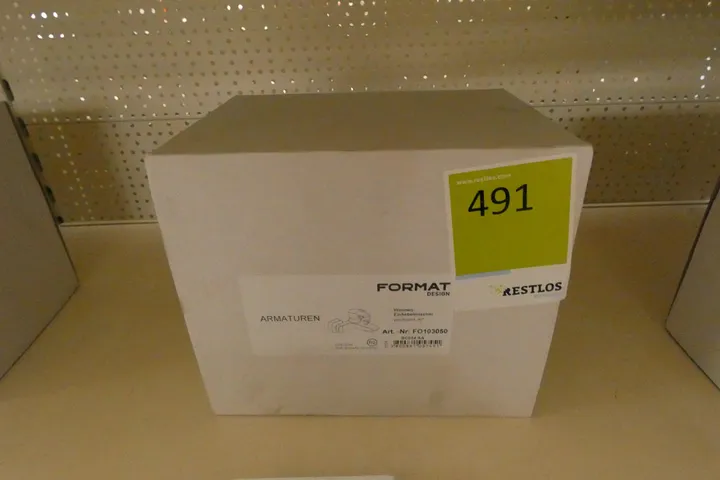 FORMAT Design Wannen-Einhebelmischer, AP, chrom
